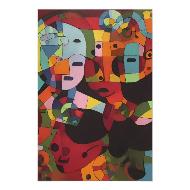 The Practical Abstracter - Ken Gauge Art Poster (Front)