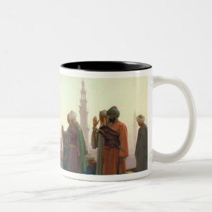 The Prayer, 1865 Two-Tone Coffee Mug