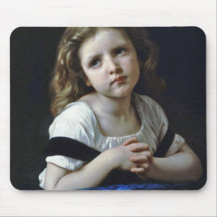 The Prayer, Bouguereau Mouse Pad