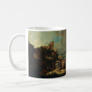 The Preaching of John the Baptist by Bartholomeus Coffee Mug