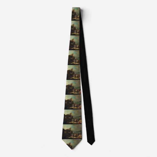 The Preaching of John the Baptist by Bartholomeus Tie (Front)