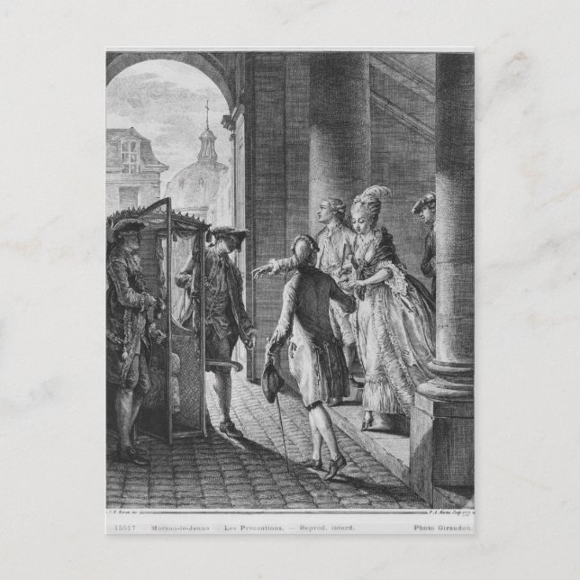 The Precautions Postcard (Front)