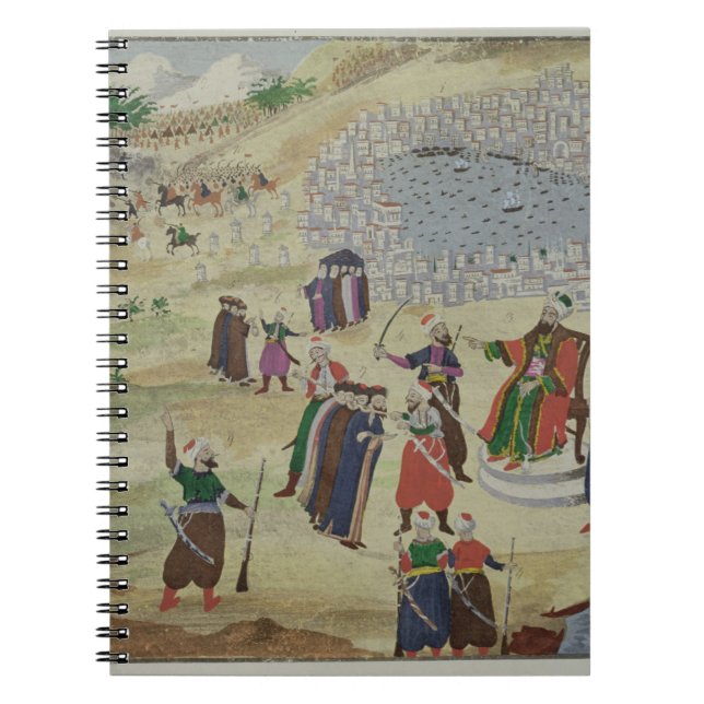 The predicted Fall of Constantinople, from the Pic Spiral Notebook (Front)
