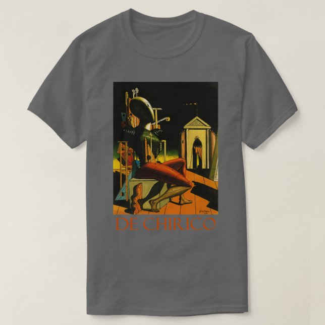 The Predictor 1916 by Giorgio de Chirico T-Shirt (Design Front)