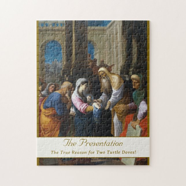 The Presentation Customisable Jigsaw Puzzle (Vertical)