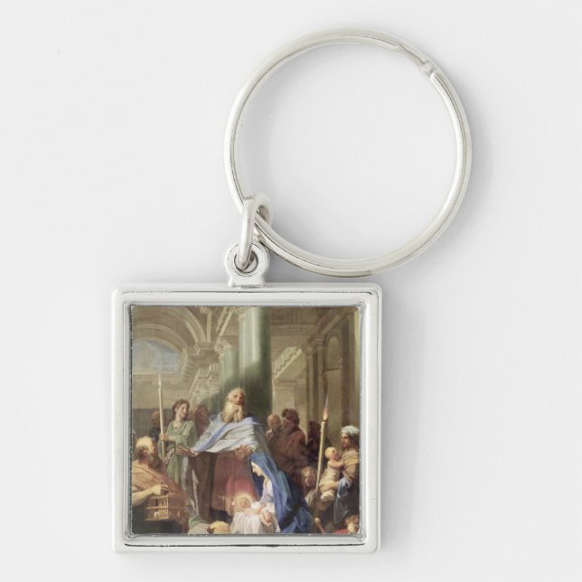 The Presentation in the Temple, 1692 Key Ring (Front)