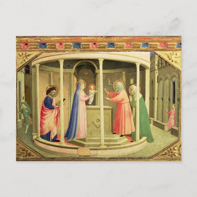 The Presentation in the Temple Postcard (Front)