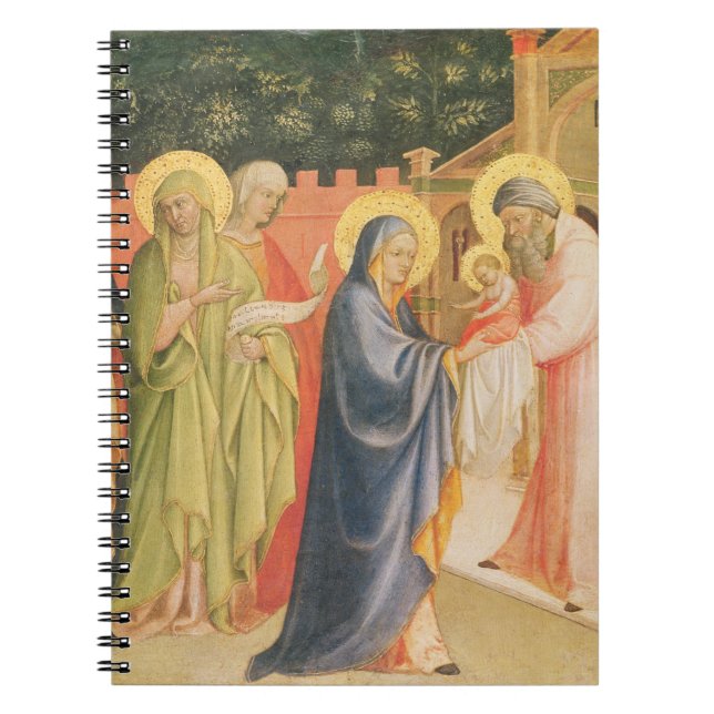 The Presentation in the Temple Spiral Notebook (Front)
