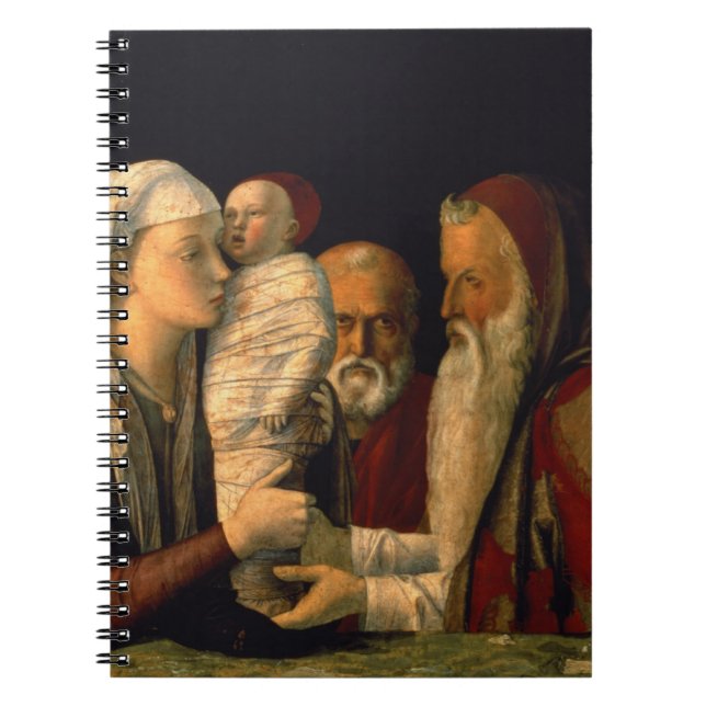 The Presentation of Jesus in the Temple Spiral Notebook (Front)