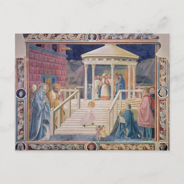 The Presentation of the Blessed Virgin Mary Postcard (Front)
