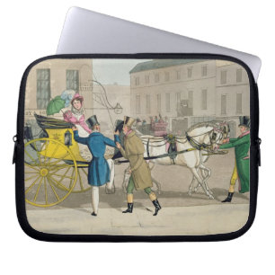 The Pressing Invitation, from 'Fashionable Bores, Laptop Sleeve