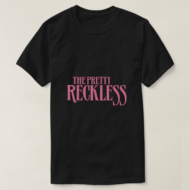 The Pretty Reckless Official Pink Logo  T-Shirt (Design Front)