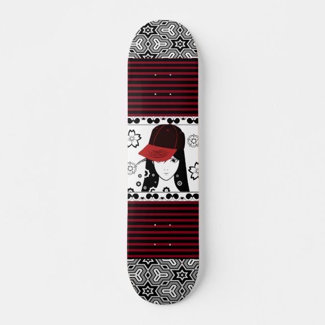The Pretty Tomboy Skateboard (Front)
