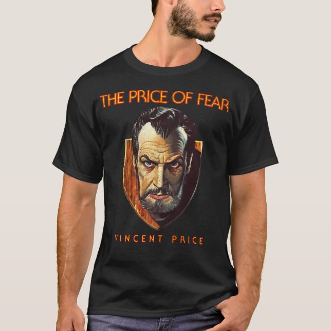 The Price of Fear // Vincent Price T-Shirt (Front)