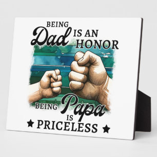 The Priceless Bond Plaque