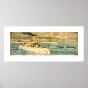 The Pride of Pacific in San Francisco Harbour, May Poster