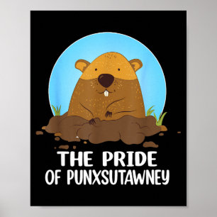 The Pride Of Punxsutawney Happy Groundhog Day 2024 Poster