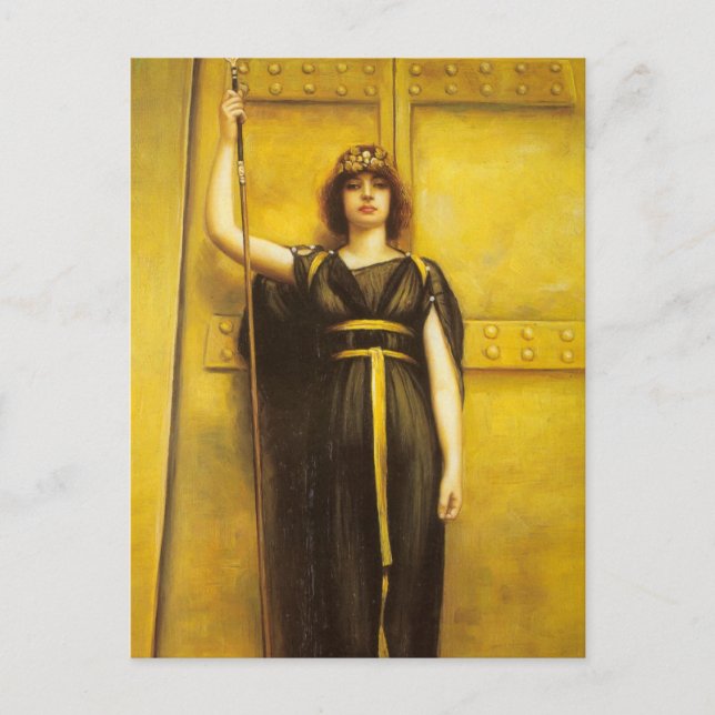The Priestess Fine Art Postcard (Front)
