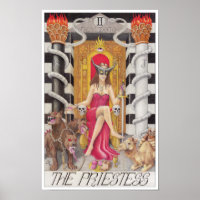 The Priestess tarot card