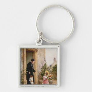 The Priest's Birthday Key Ring