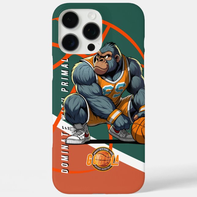 The Primal force of Basketball |  Case-Mate iPhone Case (Back)