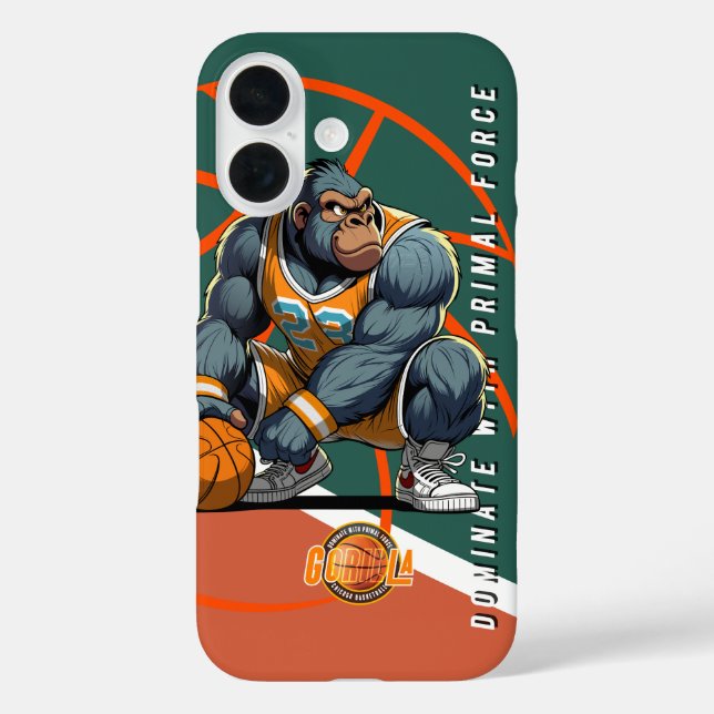 The Primal force of Basketball |  Case-Mate iPhone Case (Back)