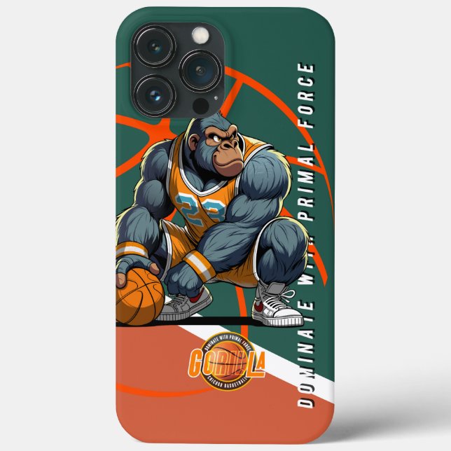 The Primal force of Basketball |  Case-Mate iPhone Case (Back)