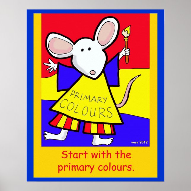 The Primary Colours Poster (Front)