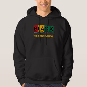 The Prime Element Black Black History Month Period Hoodie