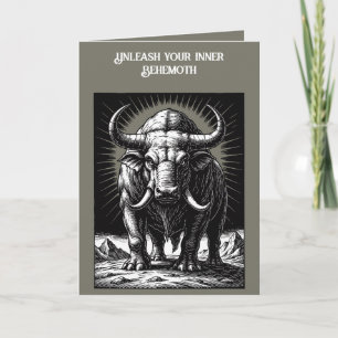 The Primordial Beast Behemoth Card