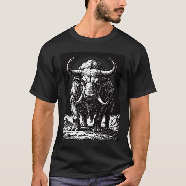 The Primordial Beast Behemoth T-Shirt (Front)