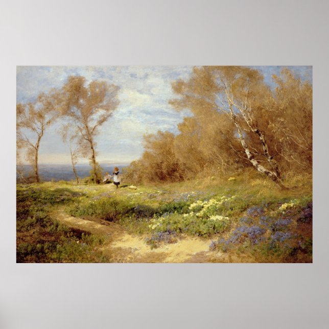 The Primrose Gatherers Poster (Front)