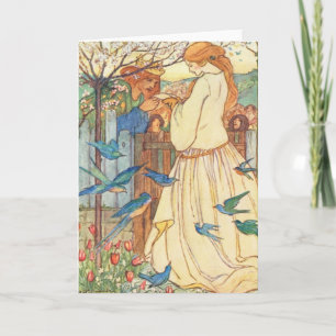 The Prince Greets His Princess To Be Greeting Card