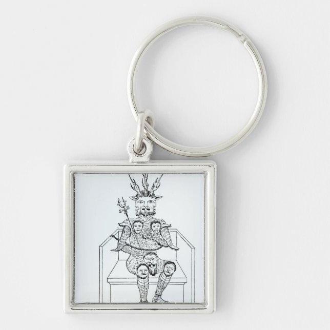The Prince of Darkness Key Ring (Front)
