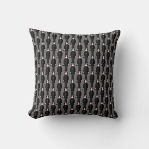 The Prince of Darkness – Rock Legend Pattern Throw Cushion