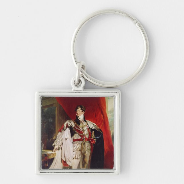 The Prince Regent, later George IV Key Ring (Front)