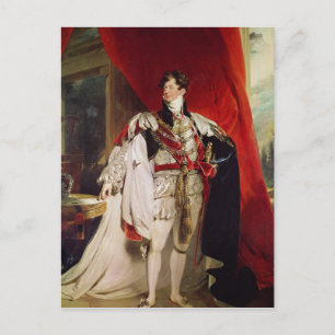 The Prince Regent, later George IV Postcard