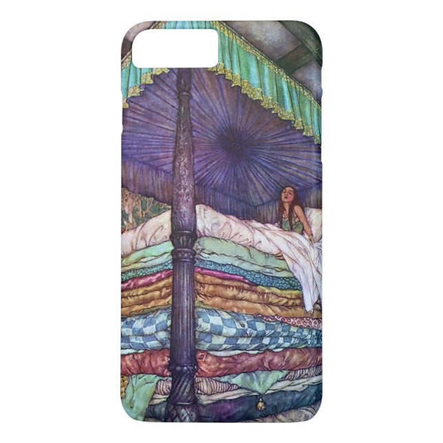 The Princess and the Pea by Edmund Dulac Case-Mate iPhone Case (Back)