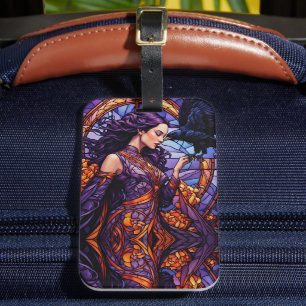 The Princess and the Raven Luggage Tag