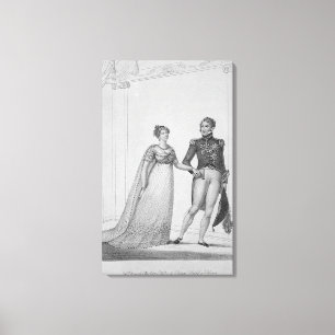 The Princess Charlotte of Wales and Prince Canvas Print