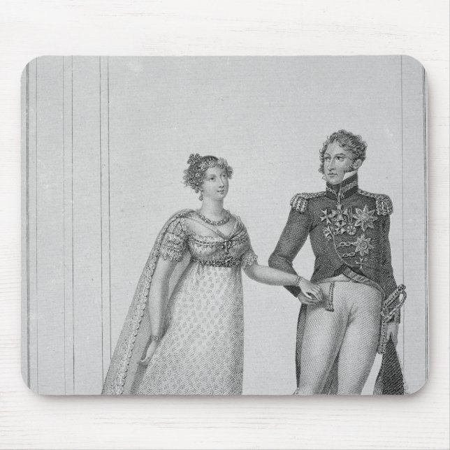 The Princess Charlotte of Wales and Prince Mouse Pad (Front)