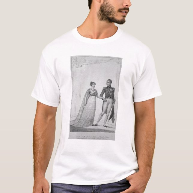 The Princess Charlotte of Wales and Prince T-Shirt (Front)