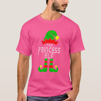 The Princess Elf Matching Family Group Christmas P T-Shirt