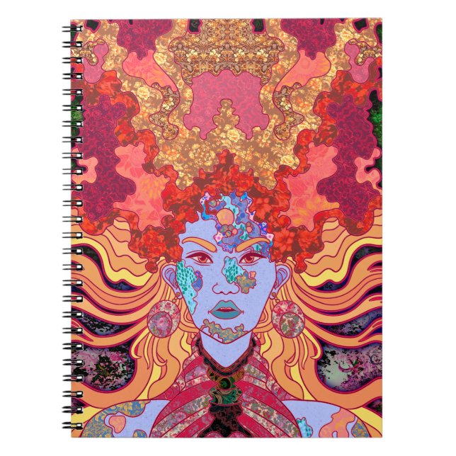 The Princess in Red Notebook (Front)