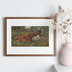 The Princess Out of School by Edward Robert Hughes Photo Print