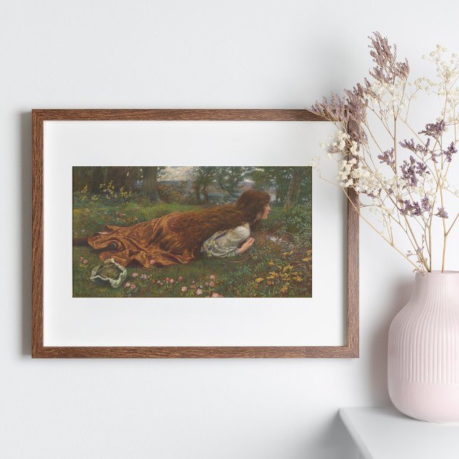 The Princess Out of School by Edward Robert Hughes Photo Print (Creator Uploaded)