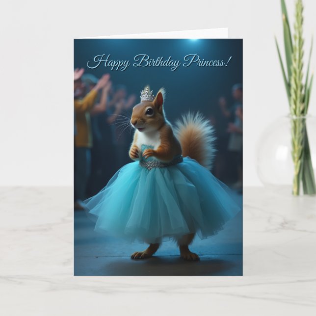 The Princess Squirrel Card (Front)