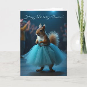 The Princess Squirrel Card