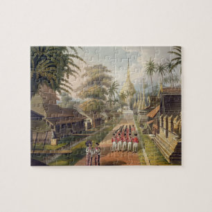 The Principal Approach to the Great Dagon Pagoda a Jigsaw Puzzle