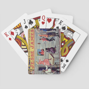'The Prison Is Not Built That Will Hold Jesse Jame Playing Cards